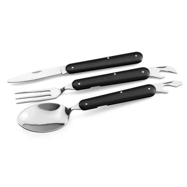 LERY Cutlery set Black