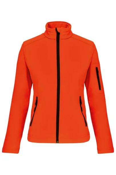  LADIES' SOFTSHELL JACKET - Kariban Fluorescent Orange