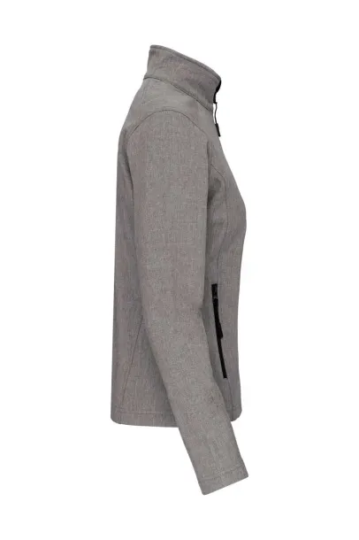  LADIES' SOFTSHELL JACKET - Kariban Marl Grey