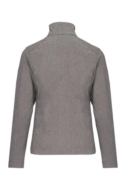  LADIES' SOFTSHELL JACKET - Kariban Marl Grey