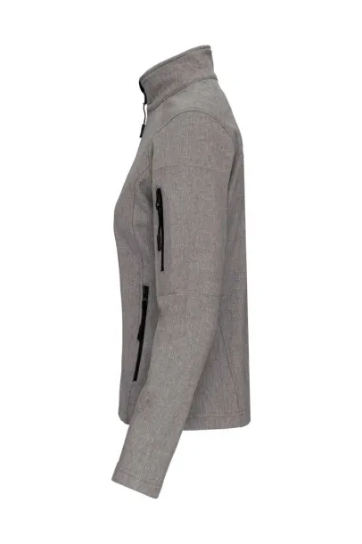  LADIES' SOFTSHELL JACKET - Kariban Marl Grey