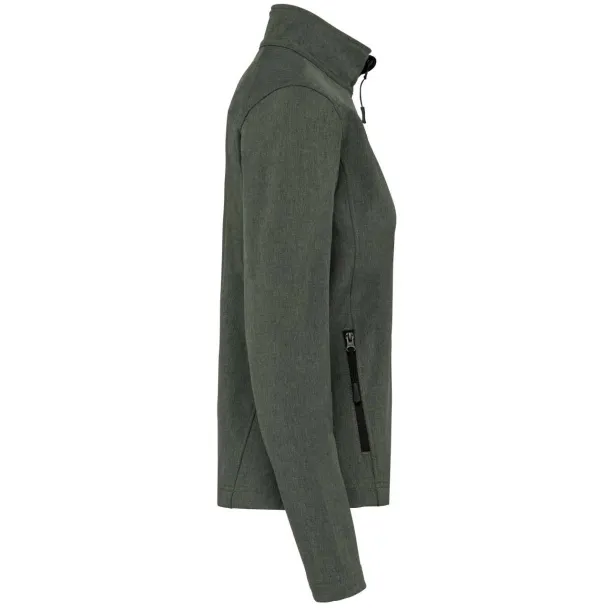  LADIES' SOFTSHELL JACKET - Kariban Marl Green