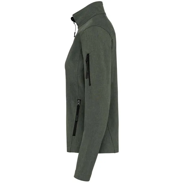  LADIES' SOFTSHELL JACKET - Kariban Marl Green