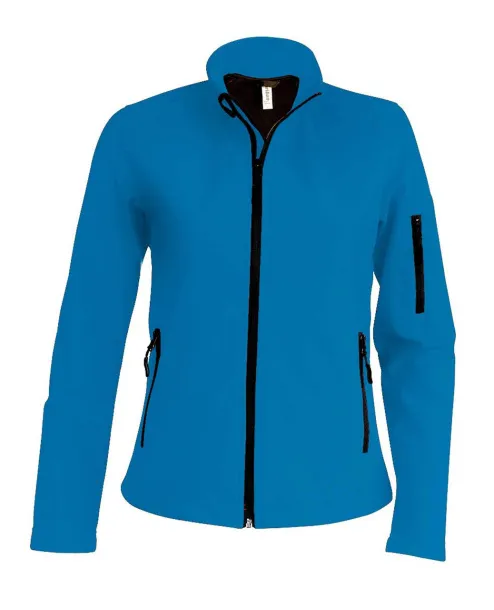  LADIES' SOFTSHELL JACKET - Kariban Aqua Blue