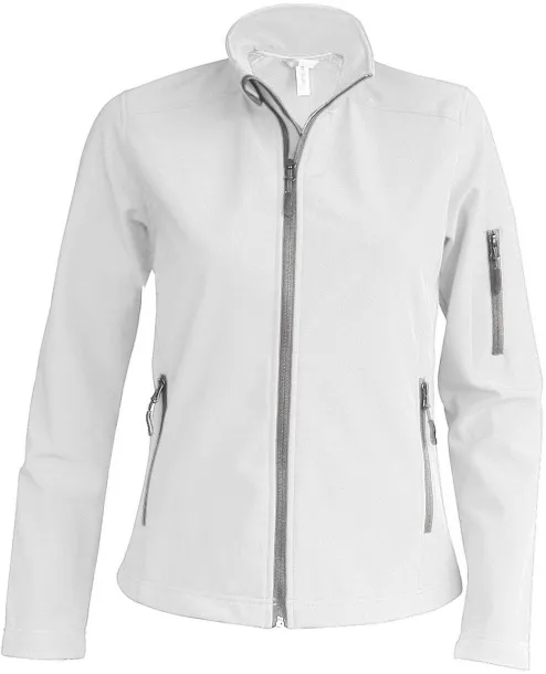  LADIES' SOFTSHELL JACKET - Kariban White