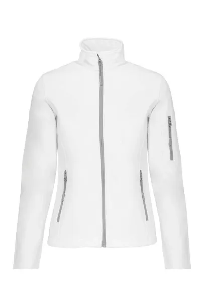  LADIES' SOFTSHELL JACKET - Kariban White