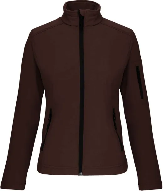  LADIES' SOFTSHELL JACKET - Kariban Chocolate