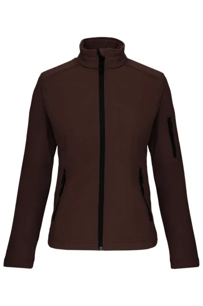  LADIES' SOFTSHELL JACKET - Kariban Chocolate