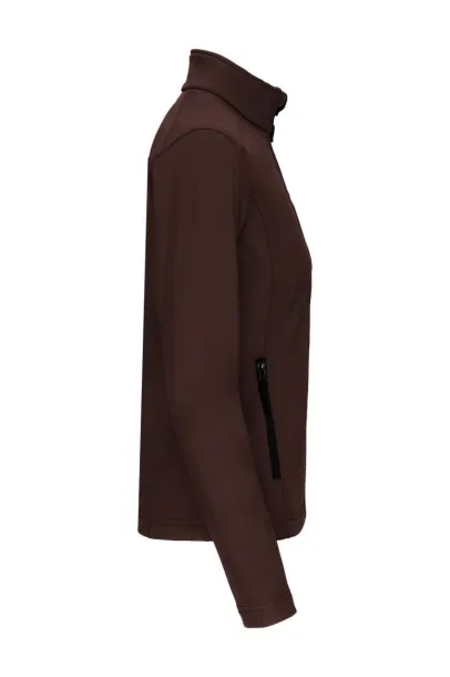  LADIES' SOFTSHELL JACKET - Kariban Chocolate