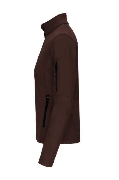  LADIES' SOFTSHELL JACKET - Kariban Chocolate