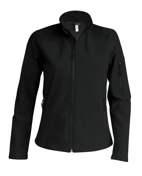  LADIES' SOFTSHELL JACKET - Kariban Black