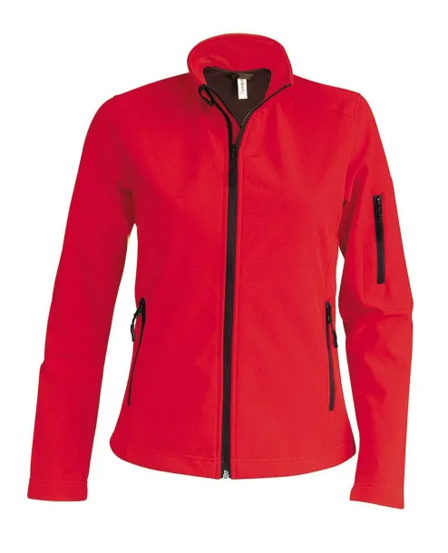  LADIES' SOFTSHELL JACKET - Kariban Red