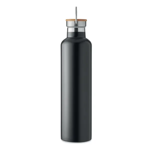 HELSINKI LARGE Double wall flask 1L Black