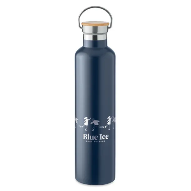 HELSINKI LARGE Double wall flask 1L French Navy