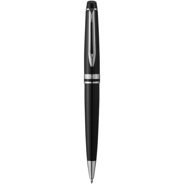 Expert ballpoint pen - Waterman Solid black Silver