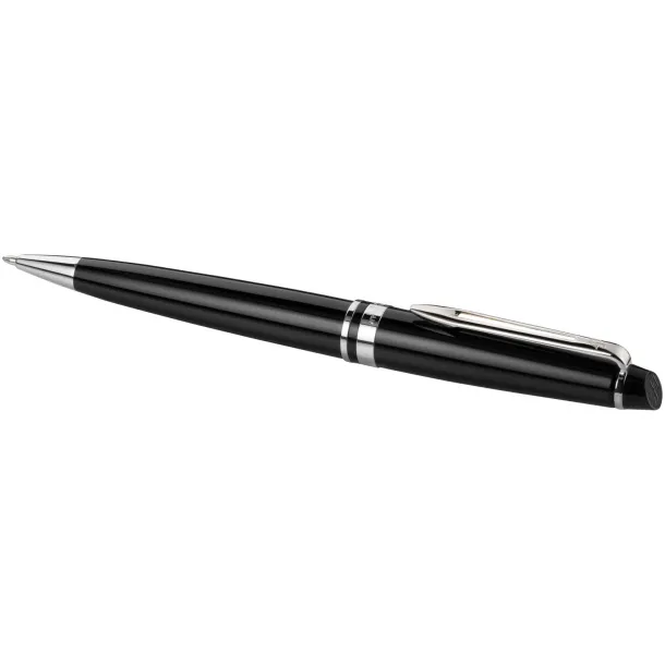 Expert ballpoint pen - Waterman Solid black Silver