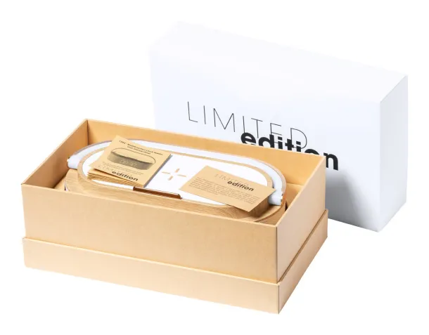 Nakles multifunctional alarm clock White Natural