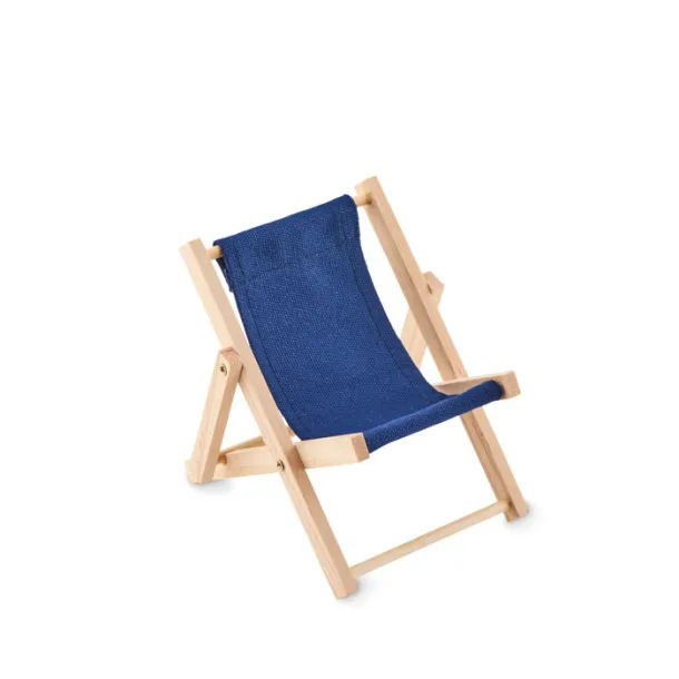 SILLITA Deckchair-shaped phone stand Blue