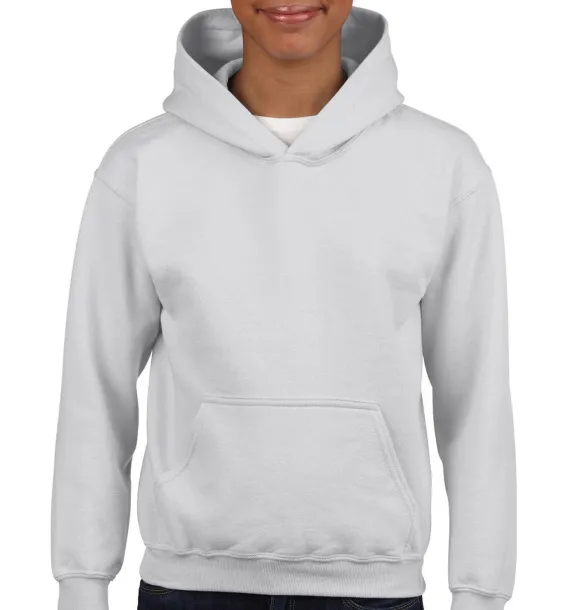  Heavy Blend Youth Hooded Sweat - Gildan Bijela