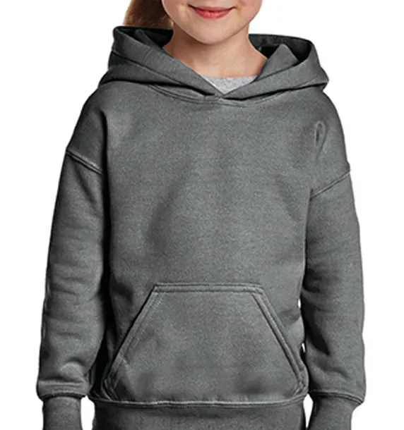  Heavy Blend Youth Hooded Sweat - Gildan Graphite Heather