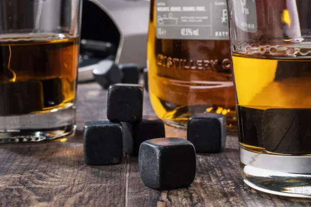 TENNESSEE Whisky stones Crna
