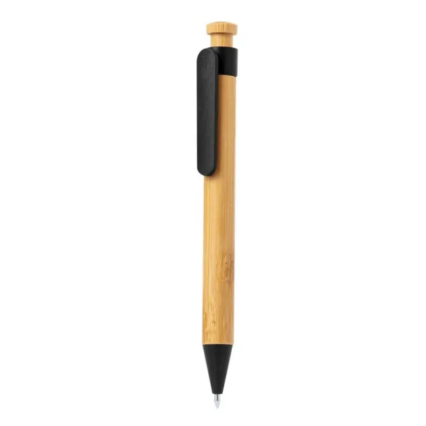  Bamboo ball pen Crna
