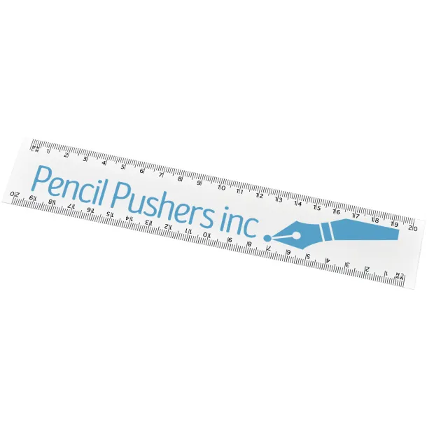 Arc savitljivo ravnalo duljine 20cm Bijela