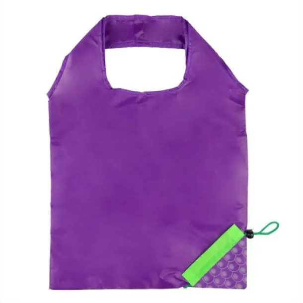  Foldable shopping bag purple