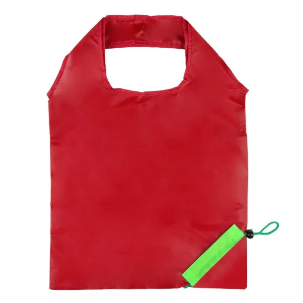  Foldable shopping bag red