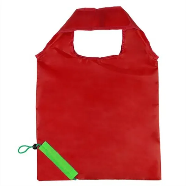  Foldable shopping bag red