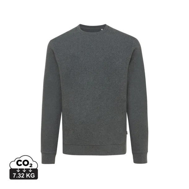  Iqoniq Denali neobojeni pulover od recikiranog pamuka, 340 g/m² - iqoniq heather anthracite