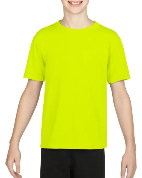 PERFORMANCE® dječja majica kratkih rukava - Gildan Safety Green