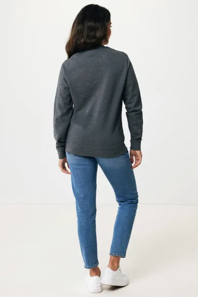  Iqoniq Denali neobojeni pulover od recikiranog pamuka, 340 g/m² - iqoniq heather anthracite