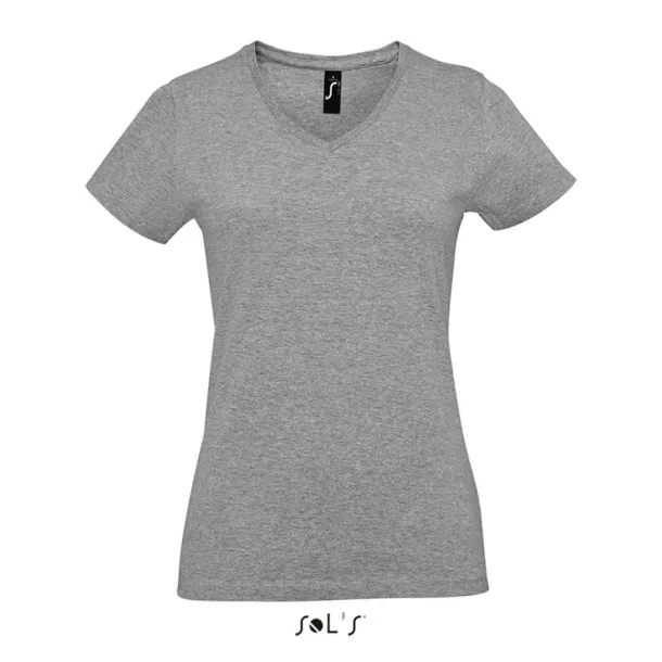  SOL'S IMPERIAL V WOMEN - V-NECK T-SHIRT - SOL'S Grey Melange