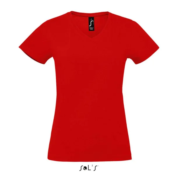  SOL'S IMPERIAL V WOMEN - V-NECK T-SHIRT - SOL'S Red