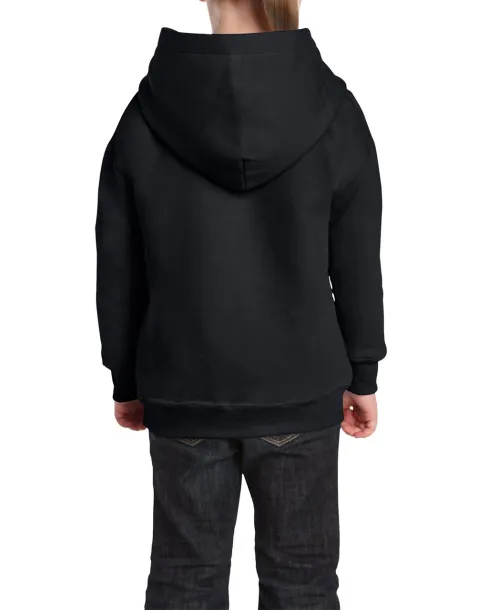  HEAVY BLEND™ YOUTH HOODED SWEATSHIRT - Gildan Black