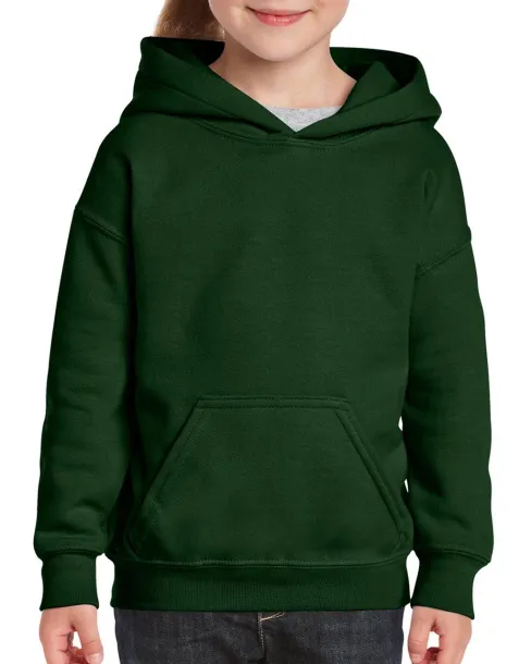  HEAVY BLEND™ YOUTH HOODED SWEATSHIRT - Gildan Forest Green