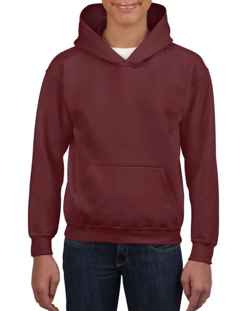  HEAVY BLEND™ YOUTH HOODED SWEATSHIRT - Gildan Maroon