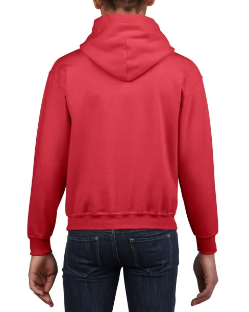  HEAVY BLEND™ YOUTH HOODED SWEATSHIRT - Gildan Red