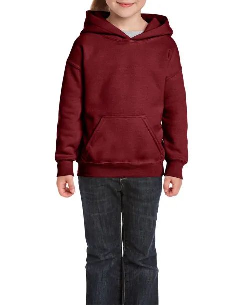  HEAVY BLEND™ YOUTH HOODED SWEATSHIRT - Gildan Garnet