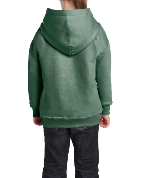  HEAVY BLEND™ YOUTH HOODED SWEATSHIRT - Gildan Heather Sport Dark Green