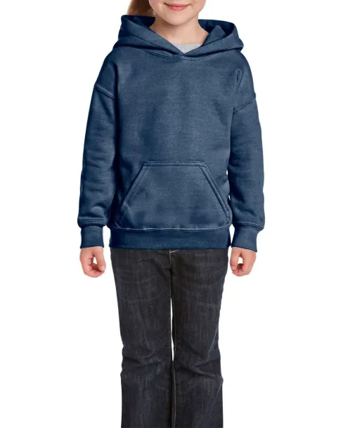  HEAVY BLEND™ YOUTH HOODED SWEATSHIRT - Gildan Heather Sport Dark Navy