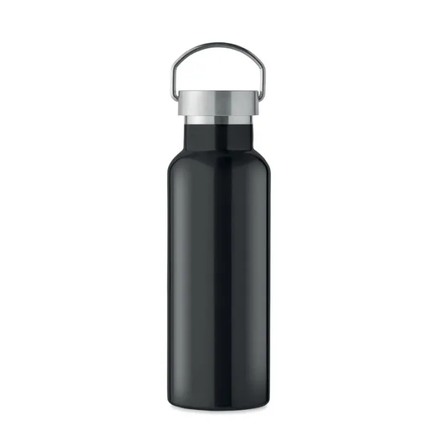 FLORENCE Double wall bottle 500 ml Black