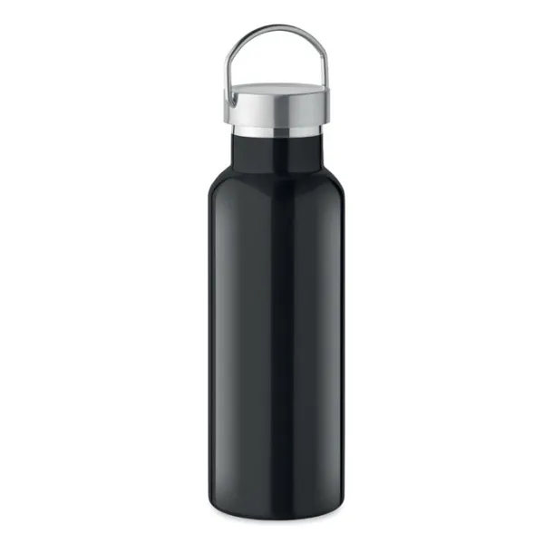 FLORENCE Double wall bottle 500 ml Black