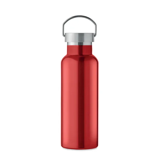 FLORENCE Double wall bottle 500 ml Red