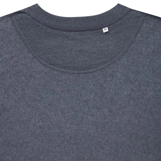  Iqoniq Denali neobojeni pulover od recikiranog pamuka, 340 g/m² - iqoniq heather navy