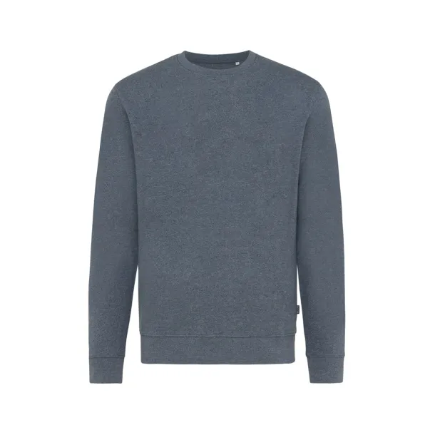  Iqoniq Denali neobojeni pulover od recikiranog pamuka, 340 g/m² - iqoniq heather navy
