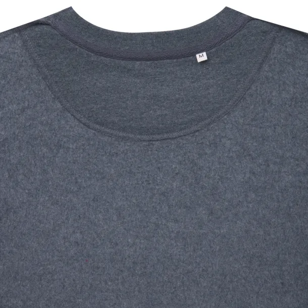  Iqoniq Denali neobojeni pulover od recikiranog pamuka, 340 g/m² - iqoniq heather navy