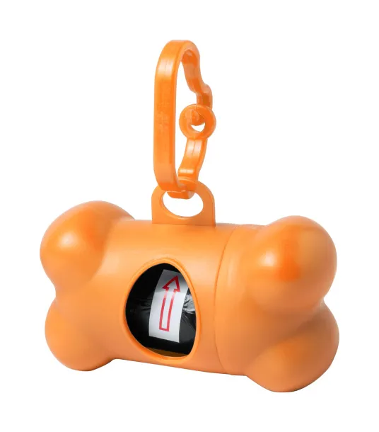 Pobba dog waste bag dispenser Orange