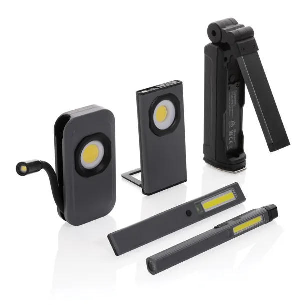  Gear X RCS rPlastic USB rechargeable worklight - GearX Grey 